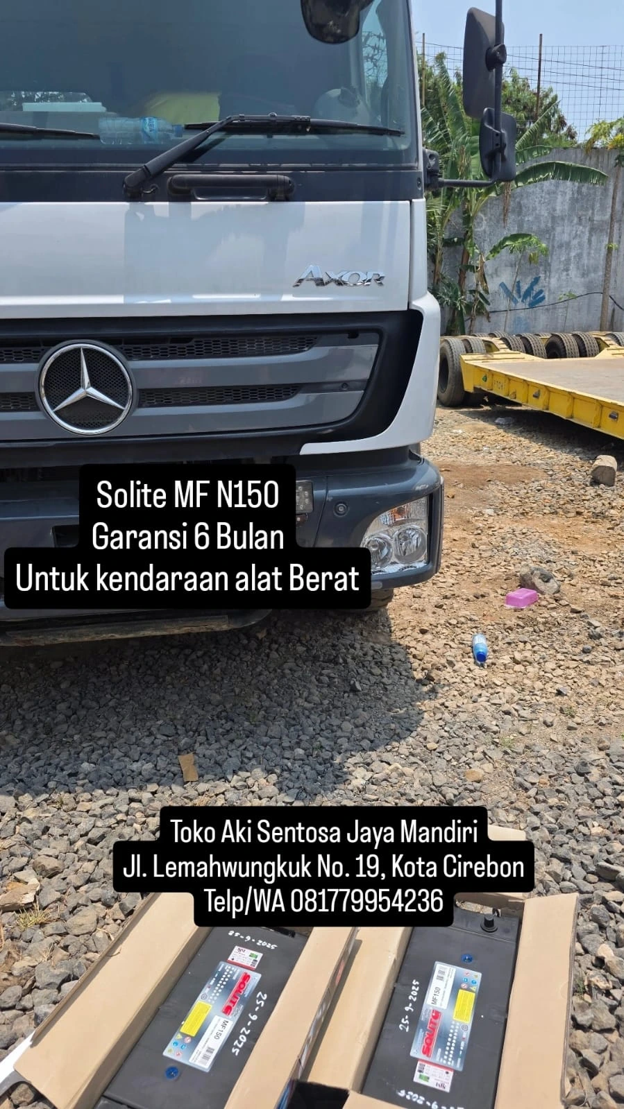 Cek Kondisi Aki Bekas