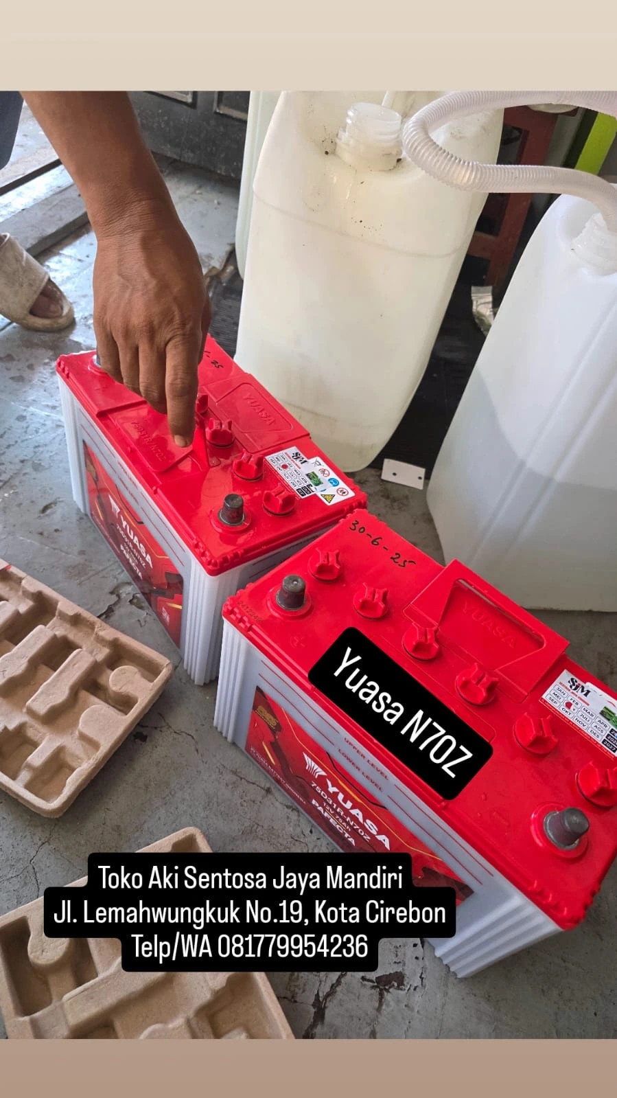 Pemasangan Aki Mobil Sedan