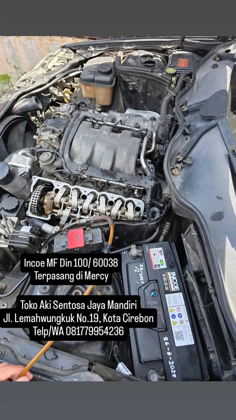 Pemasangan Aki Kendaraan Pribadi