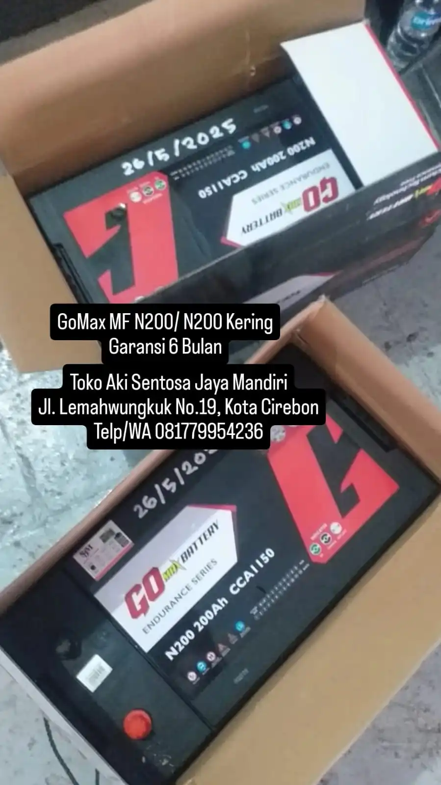 Pemasangan Aki Motor